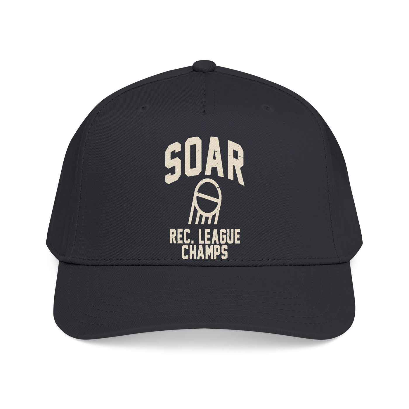 Baseball Cap — "SOAR" Rec League Champs Basketball Hat