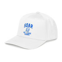 Soar Rec. League Champs Mid Profile Baseball Cap — Vintage Basketball Team Hat