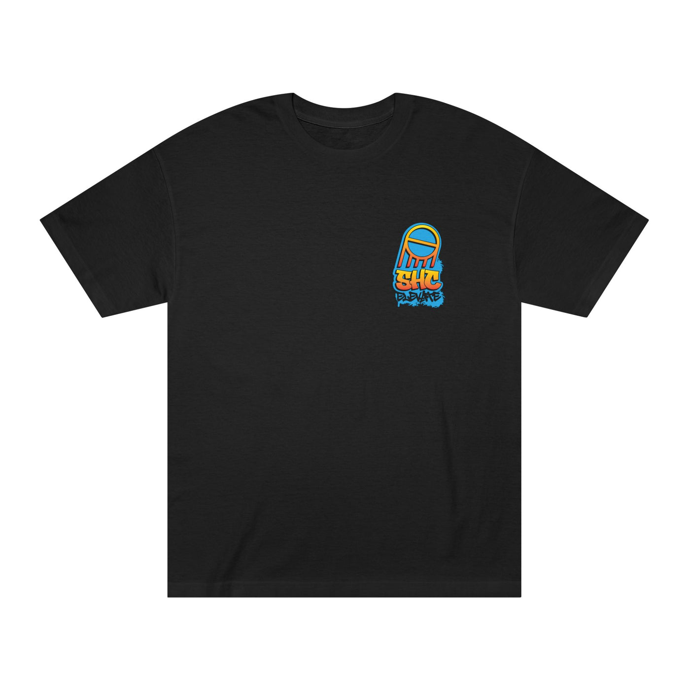 Graffiti Skate Logo Tee — 'SHT' Bold Streetwear T-Shirt