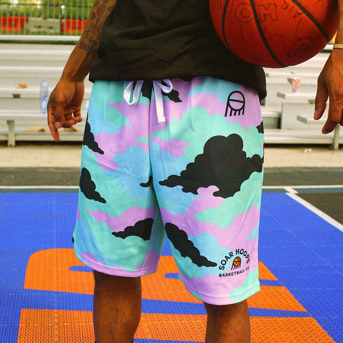Pastel Cloud Short